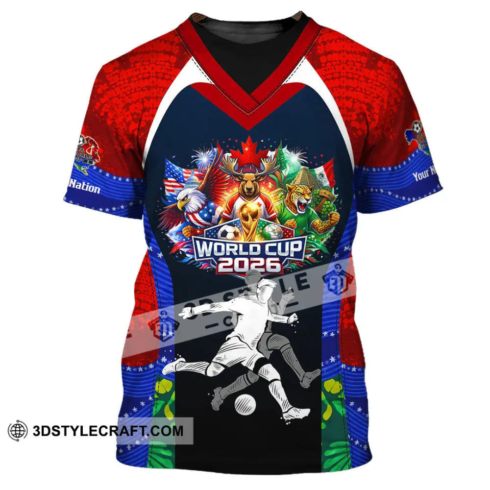 Unisex Shirt - Custom World Cup 2026 3D Shirt - T-Shirt / S - T-shirt
