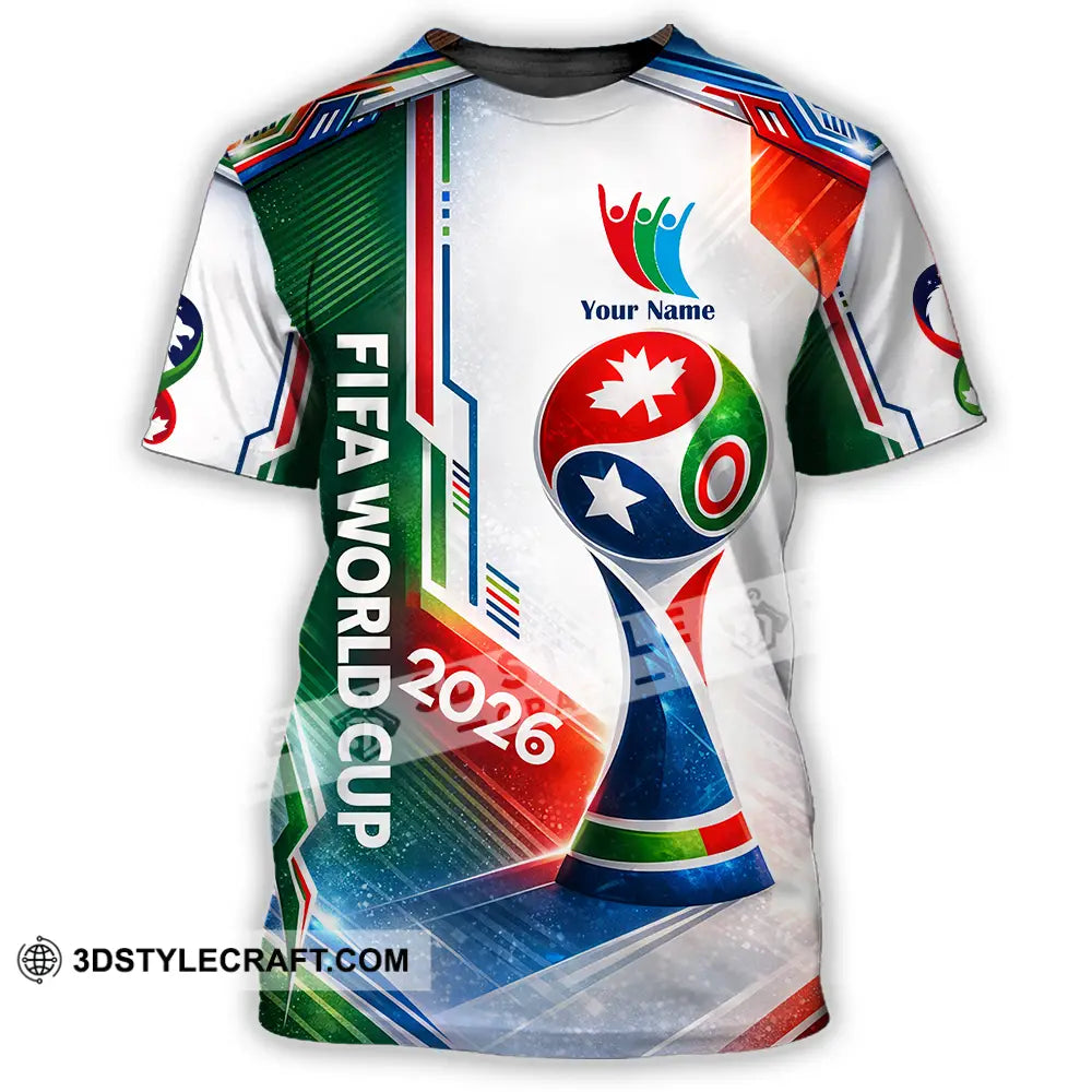 Unisex Shirt - Custom World Cup 2026 3D Shirt T-Shirt / S T-shirt