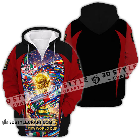 Unisex Shirt - Custom World Cup 2026 3D Shirt style option 4