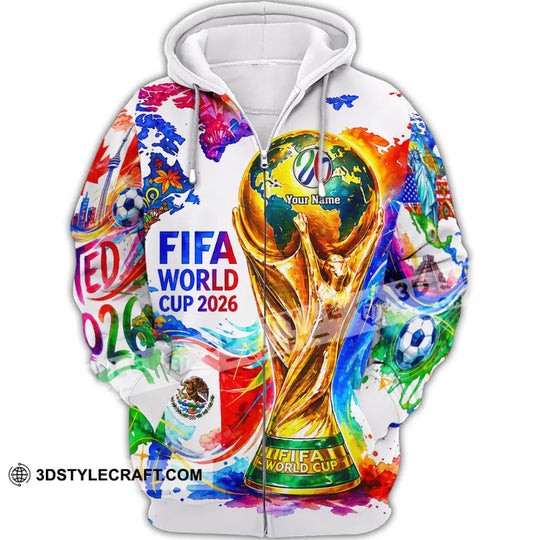 Unisex Shirt - Custom World Cup 2026 3D Shirt style option 3