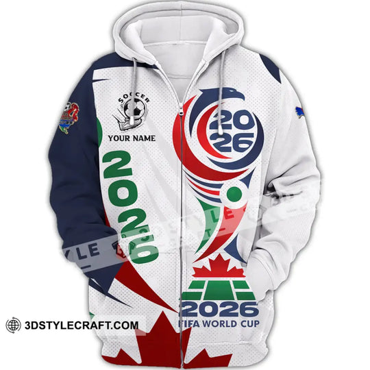 Unisex Shirt - Custom World Cup 2026 3D Shirt style option 3