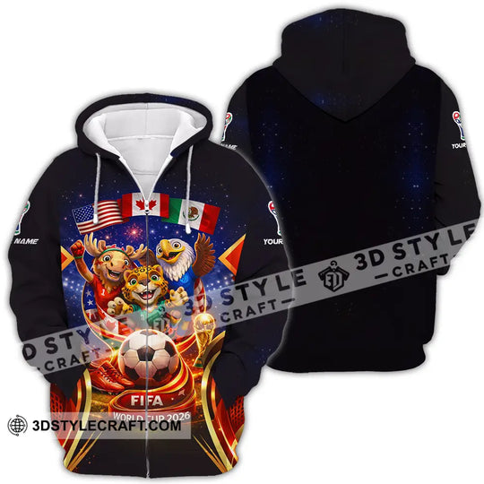 Unisex Shirt - Custom World Cup 2026 3D Shirt style option 4
