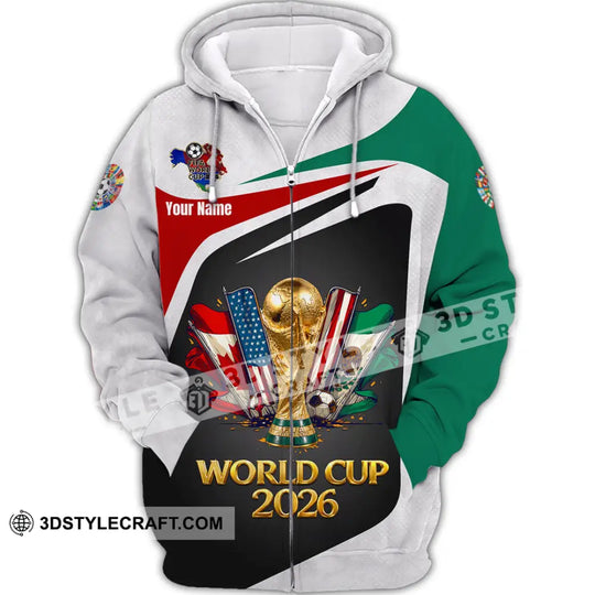 Unisex Shirt - Custom World Cup 2026 3D Shirt style option 3