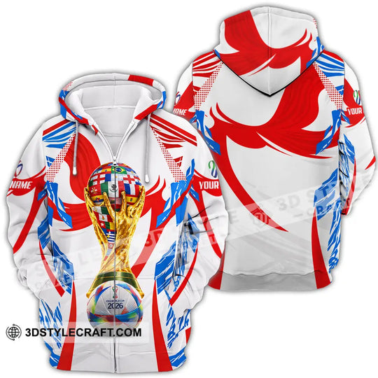 Unisex Shirt - Custom World Cup 2026 3D Shirt style option 4