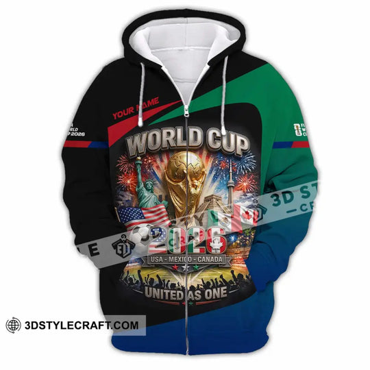 Unisex Shirt - Custom World Cup 2026 3D Shirt style option 4