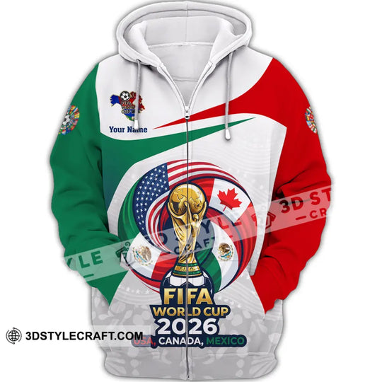 Unisex Shirt - Custom World Cup 2026 3D Shirt style option 3