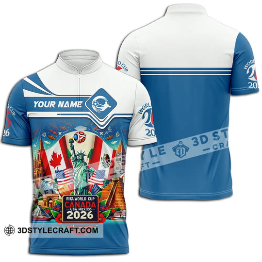 Unisex Shirt - Custom World Cup 2026 3D Shirt style option 3