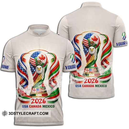 Unisex Shirt - Custom World Cup 2026 3D Shirt style option 2