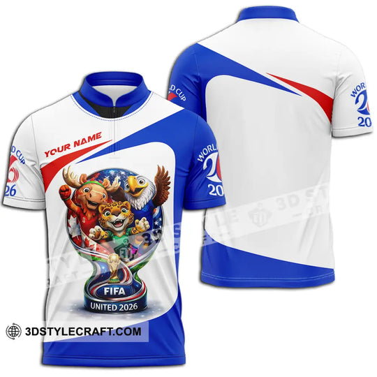 Unisex Shirt - Custom World Cup 2026 3D Shirt style option 3