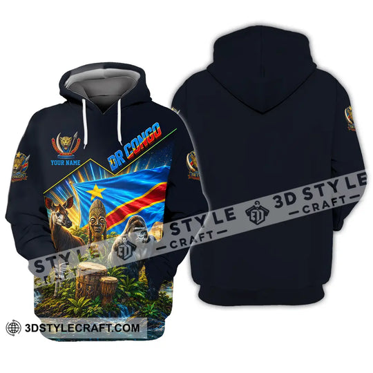 Unisex Shirt - Custom World Cup 2026 Dr Congo Shirt style option 3