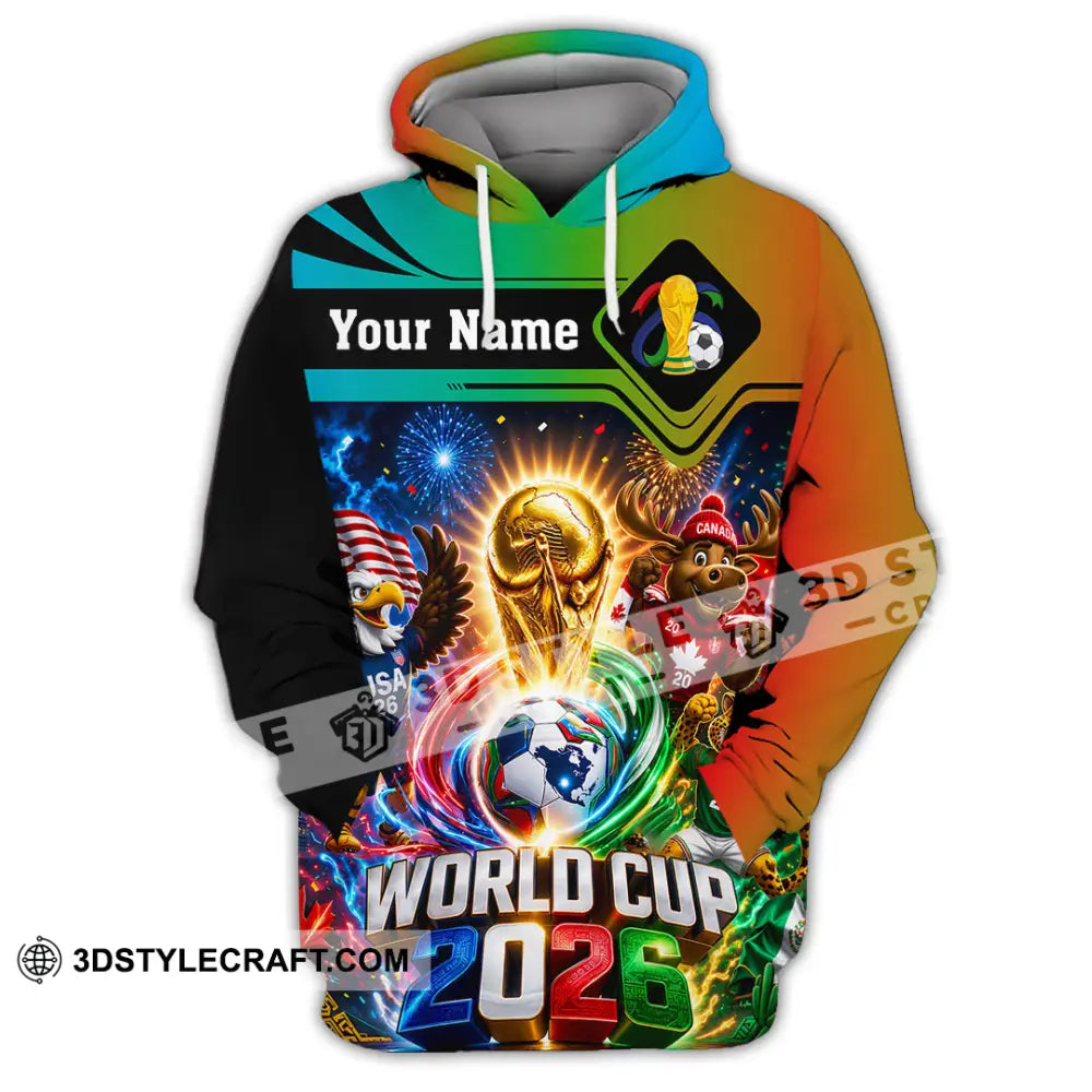 Unisex Shirt - Custom World Cup 2026 Shirt - Hoodie / S - T-shirt