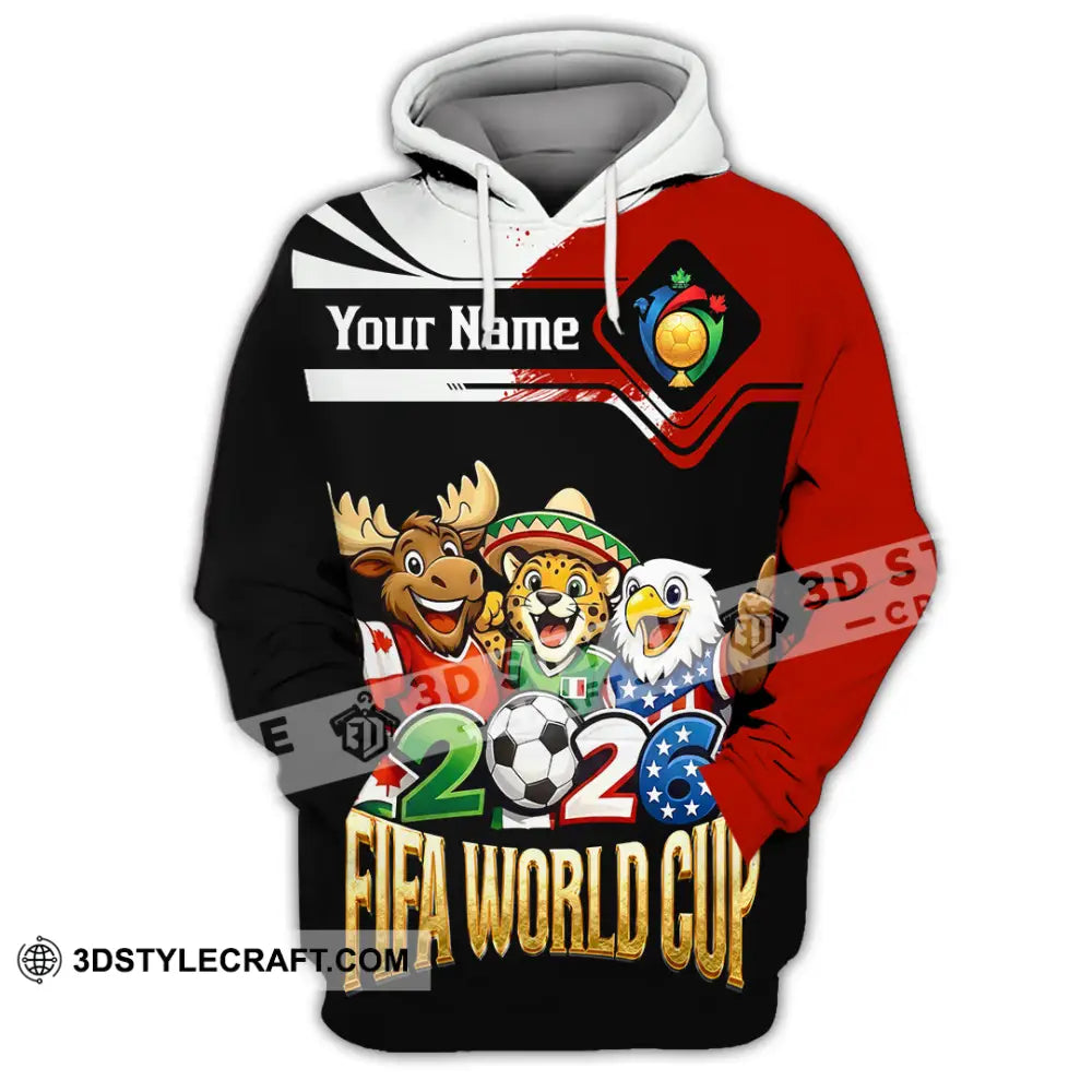 Unisex Shirt - Custom World Cup 2026 Shirt - Hoodie / S - T-shirt