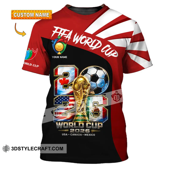 Unisex Shirt - Custom World Cup 2026 Shirt style option 1