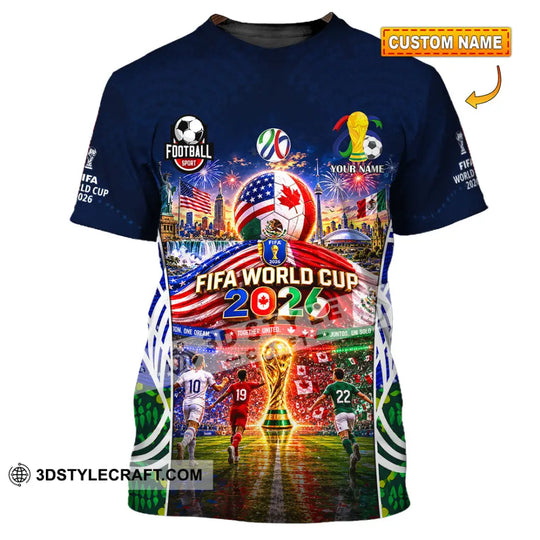 Unisex Shirt - Custom World Cup 2026 Shirt style option 1
