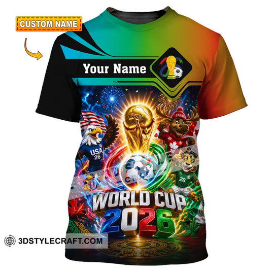 Unisex Shirt - Custom World Cup 2026 Shirt style option 1