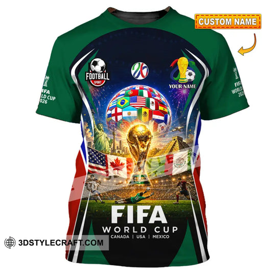 Unisex Shirt - Custom World Cup 2026 Shirt style option 1