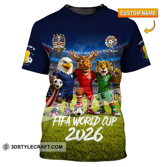 Unisex Shirt - Custom World Cup 2026 Shirt style option 1