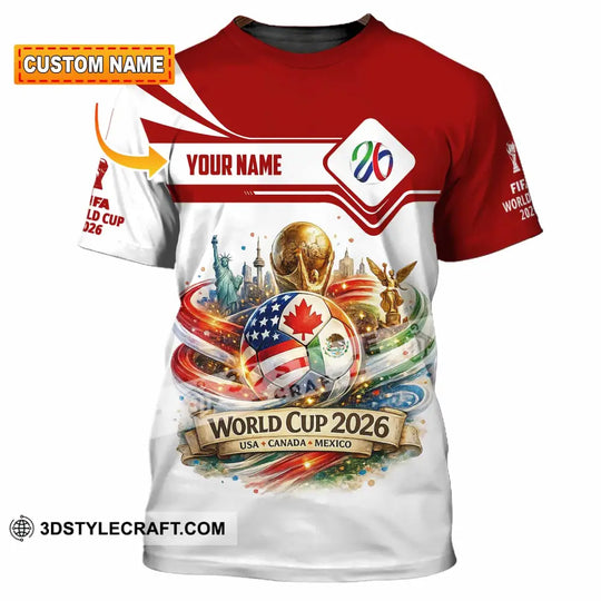 Unisex Shirt - Custom World Cup 2026 Shirt style option 1