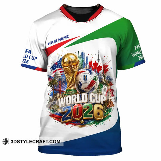 Unisex Shirt - Custom World Cup 2026 Shirt style option 2