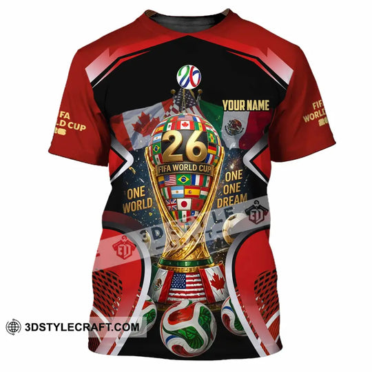 Unisex Shirt - Custom World Cup 2026 Shirt style option 2