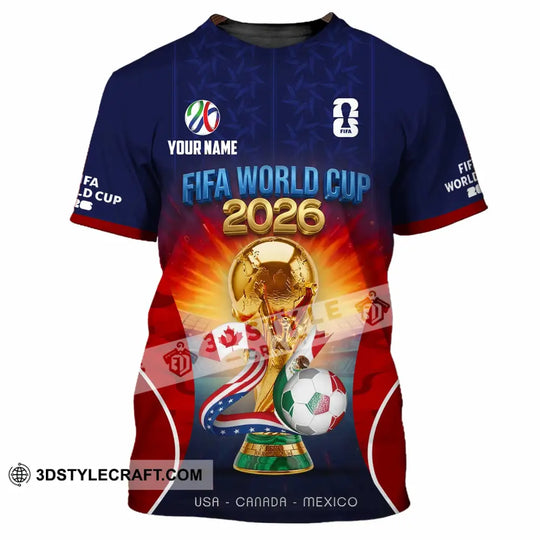 Unisex Shirt - Custom World Cup 2026 Shirt style option 4