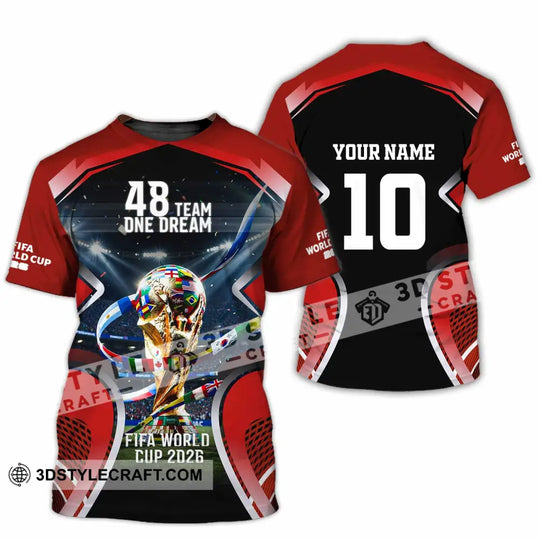 Unisex Shirt - Custom World Cup 2026 Shirt style option 3