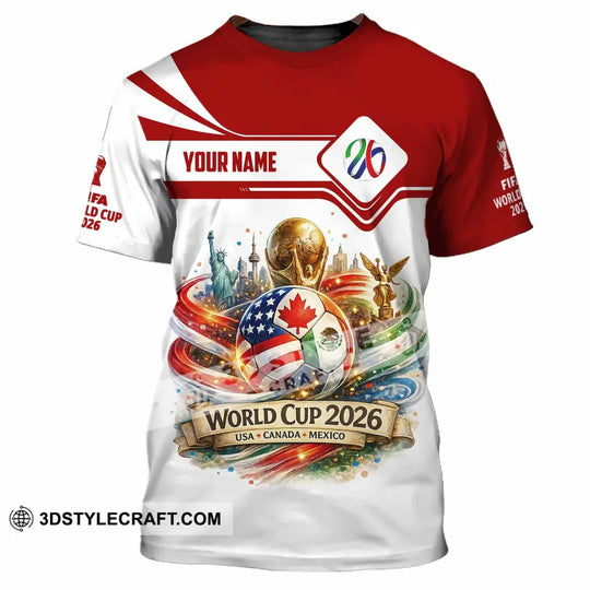 Unisex Shirt - Custom World Cup 2026 Shirt style option 4