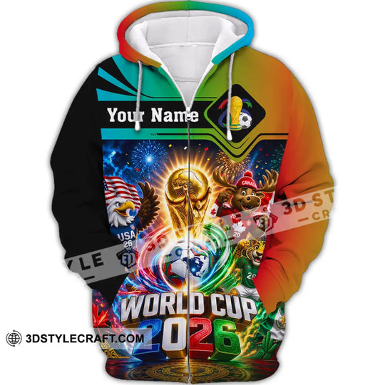 Unisex Shirt - Custom World Cup 2026 Shirt style option 3