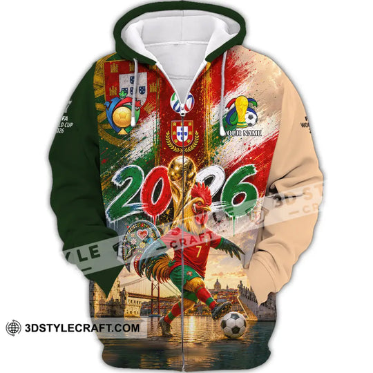 Unisex Shirt - Custom World Cup 2026 Shirt style option 3