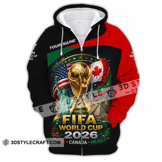 Unisex Shirt - Custom World Cup 2026 Shirt style option 3