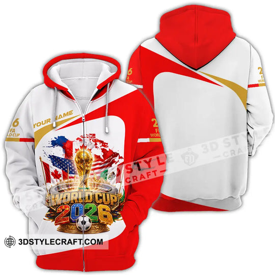 Unisex Shirt - Custom World Cup 2026 Shirt style option 4
