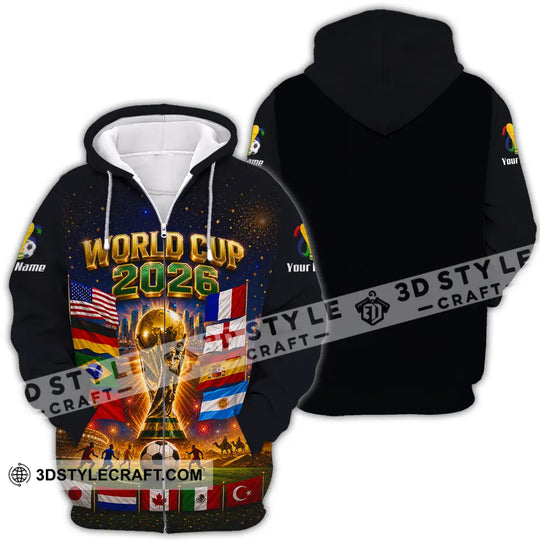 Unisex Shirt - Custom World Cup 2026 Shirt style option 4