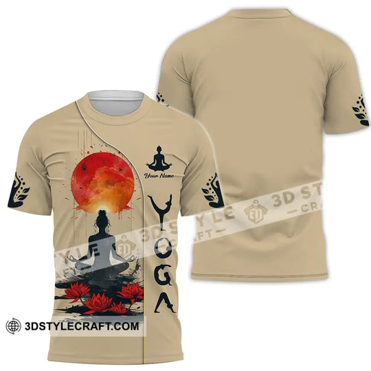 Unisex Shirt - Custom Yoga 3D Shirt style option 2