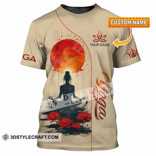 Unisex Shirt - Custom Yoga Relax Shirt style option 1
