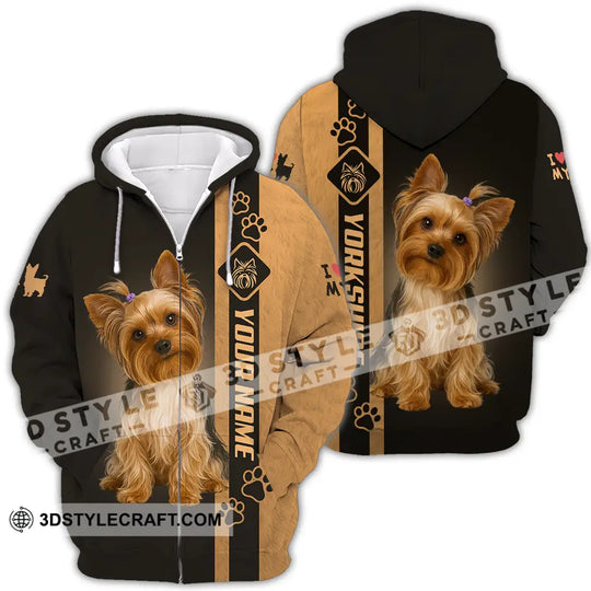 Unisex Shirt - Custom Yorkshire Terrier Shirt style option 4