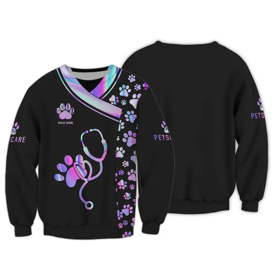 Unisex Shirt, Pet Grooming Shirt, Pet Care Hoodie, Pet Care Sportwear style option 3