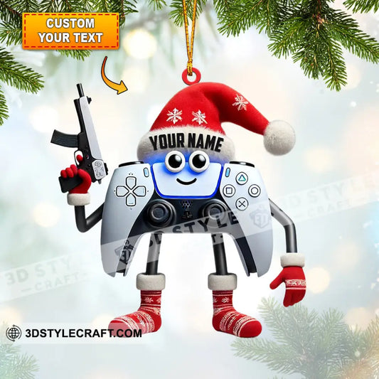 Video Gamer Home Decor Christmas Ornament Personalized 3.54’’ / 1