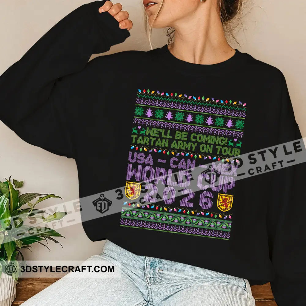 We Will Coming World Cup 2026 - Sweatshirt Sweatshirt / Black / S Apparel