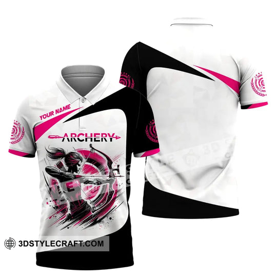 Woman Shirt, Custom Name Archer Shirt, Archery Team Uniform, Archer Gift style option 4