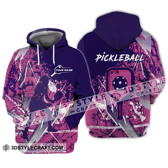 Woman Shirt - Custom Name Pickleball Shirt style option 3