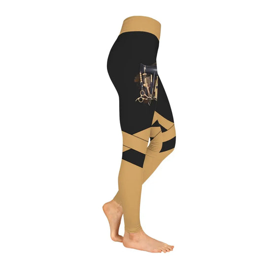 Women Clothing, Hairdresser Legging Sportwear, Legging Pants For Women style option 3