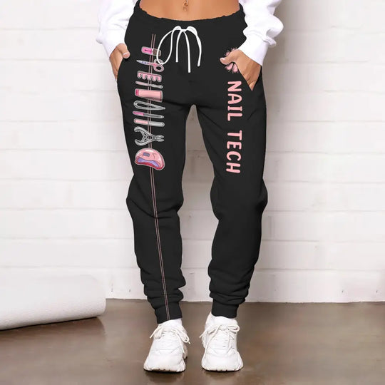 Women Clothing, Nail Tech Jogger, Jogger Sportwear, Jogger Pant For Women style option 1