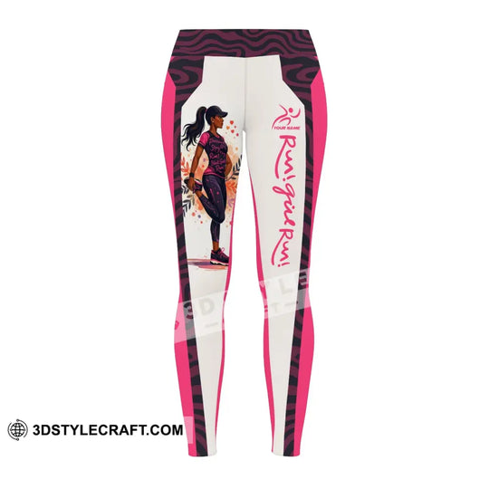 Women Pants - Custom Run Girl Run Sport Pants style option 3