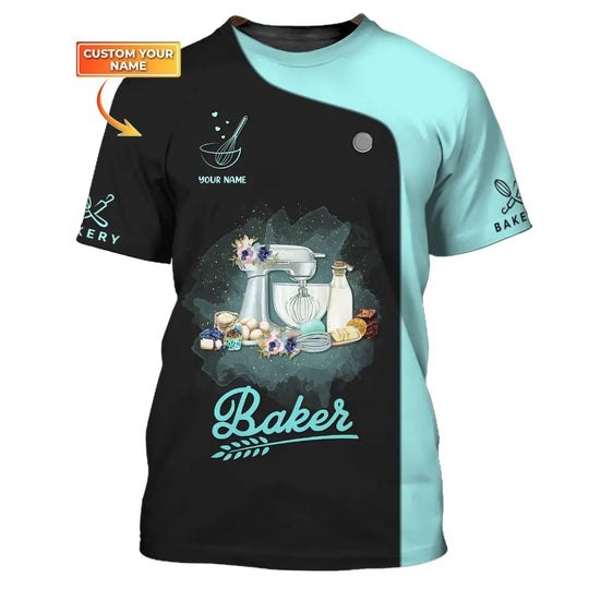 Women Shirt, Baking Lover Shirt, Baker Hoodie, Baker Sportwear style option 1