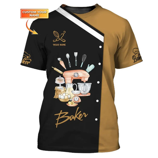 Women Shirt, Baking Lover Shirt, Baker Hoodie, Baker Sportwear style option 1