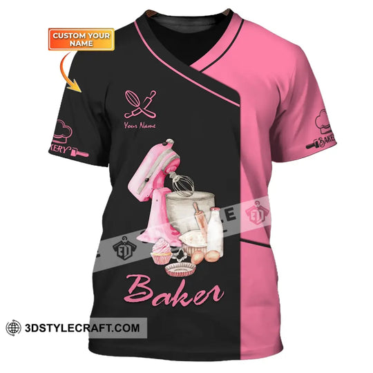 Women Shirt, Baking Lover Shirt, Baker Sportwear style option 1