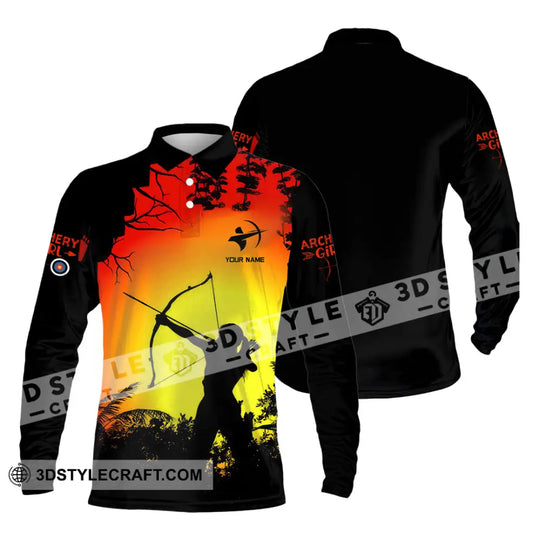 Women Shirt - Custom Archery Girl Lover, Archery Player Shirt style option 3
