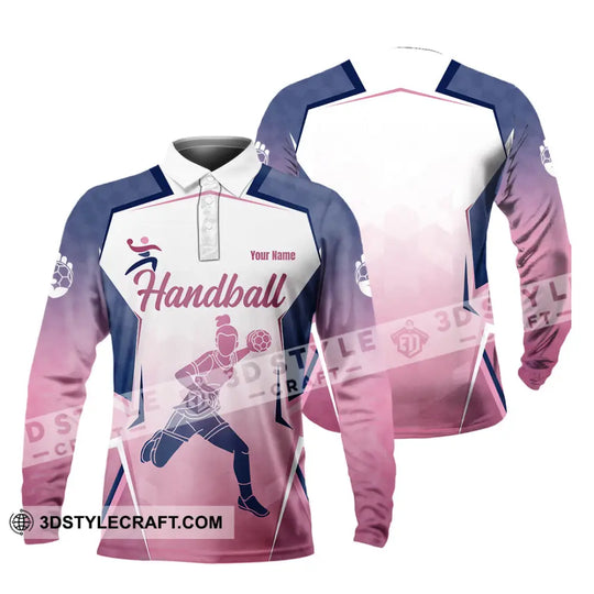 Women Shirt - Custom Handball 3D Shirt style option 4
