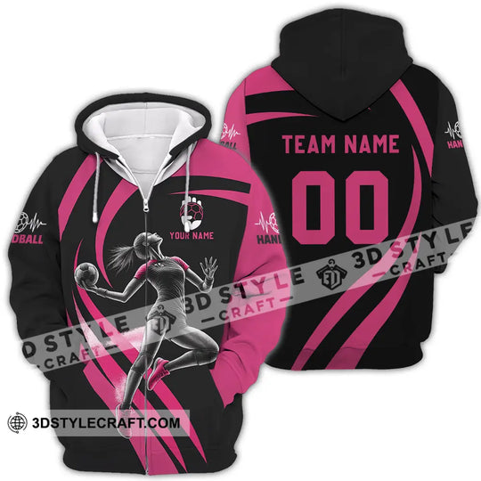 Women Shirt - Custom Handball Player Shirt style option 4