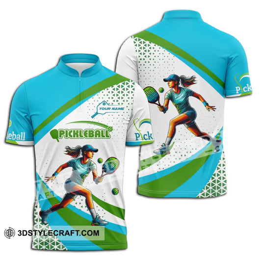 Women Shirt - Custom Name Sport Shirt, Pickleball Classic Shirt style option 2